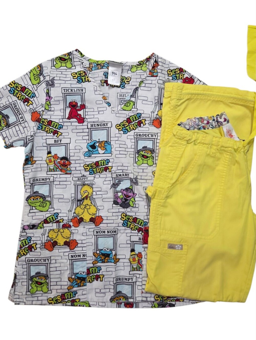 Sesame Street Scrub Set